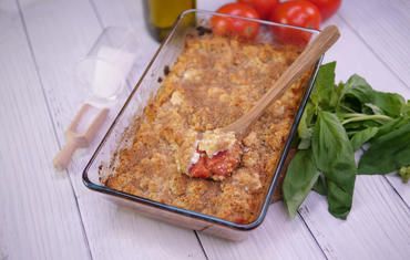 Crumble salé tomate chèvre Crumble salé tomate chèvre
