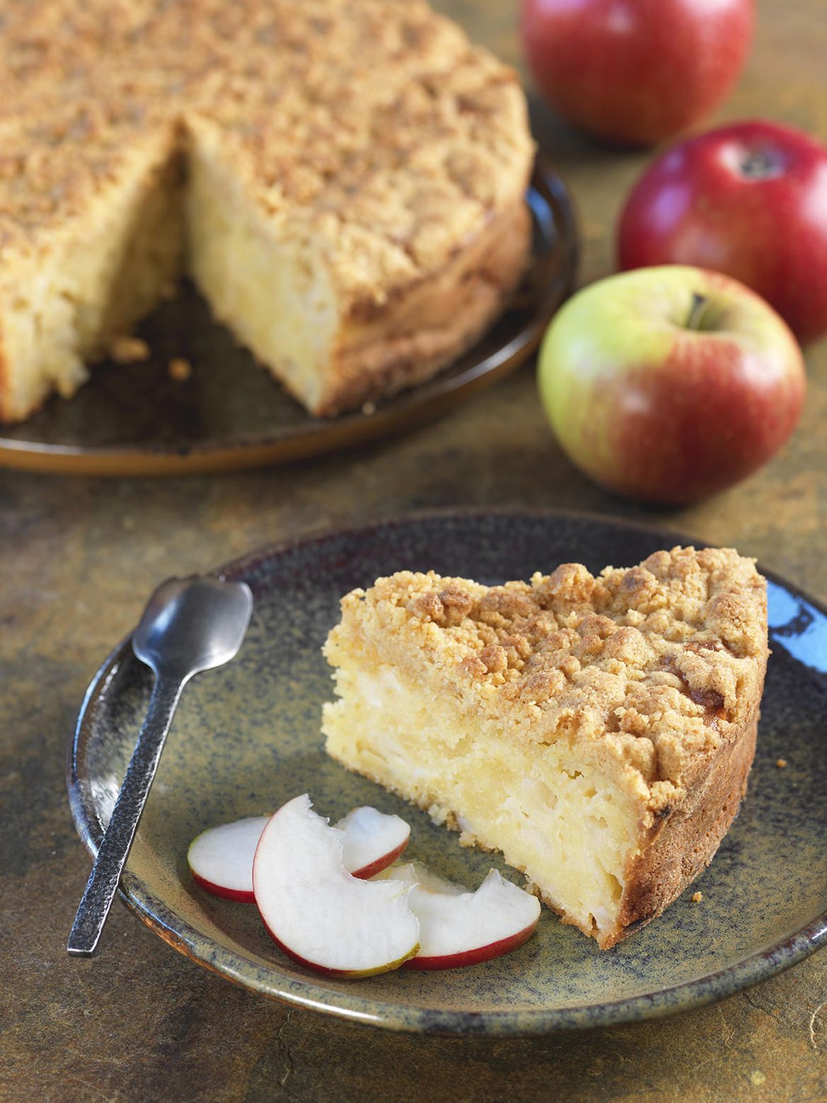 Gâteau façon crumble aux pommes Gâteau façon crumble aux pommes